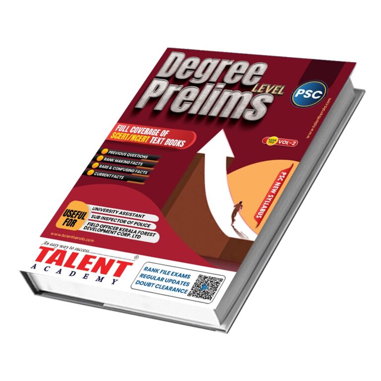 Degree Level Preliminary Exam Rank File 2024 Talent Academy