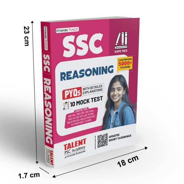SSC Reasoning books size